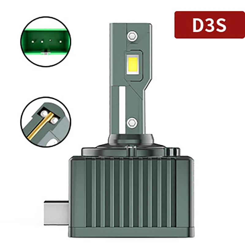 12000LM D3S D1S Автомобильные светодиодные фары Лампы D2S D4S D8S Транспортные средства