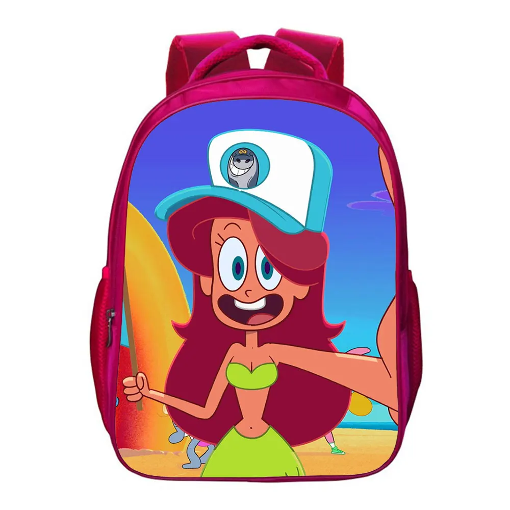 

Cartoon Zig & Sharko School Bag Men Large Capacity Knapsack Boys Girls Bookbag Fashion Bookbag Travel Rucksack Fashion Backpack