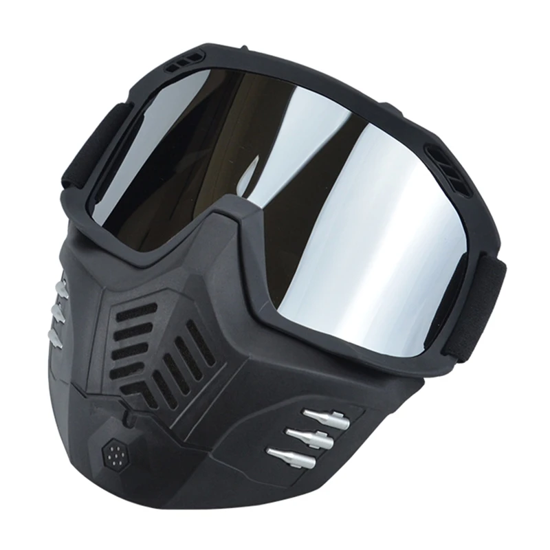 

Очки мотоциклетные R2LC для мужчин и женщин, Регулируемые защитные очки для езды на внедорожнике, квадроцикле, с защитой от УФ излучения