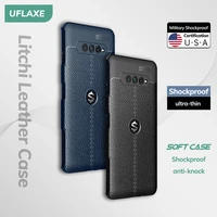 uflaxe original shockproof case for xiaomi black shark 4 pro soft silicone back cover tpu leather casing