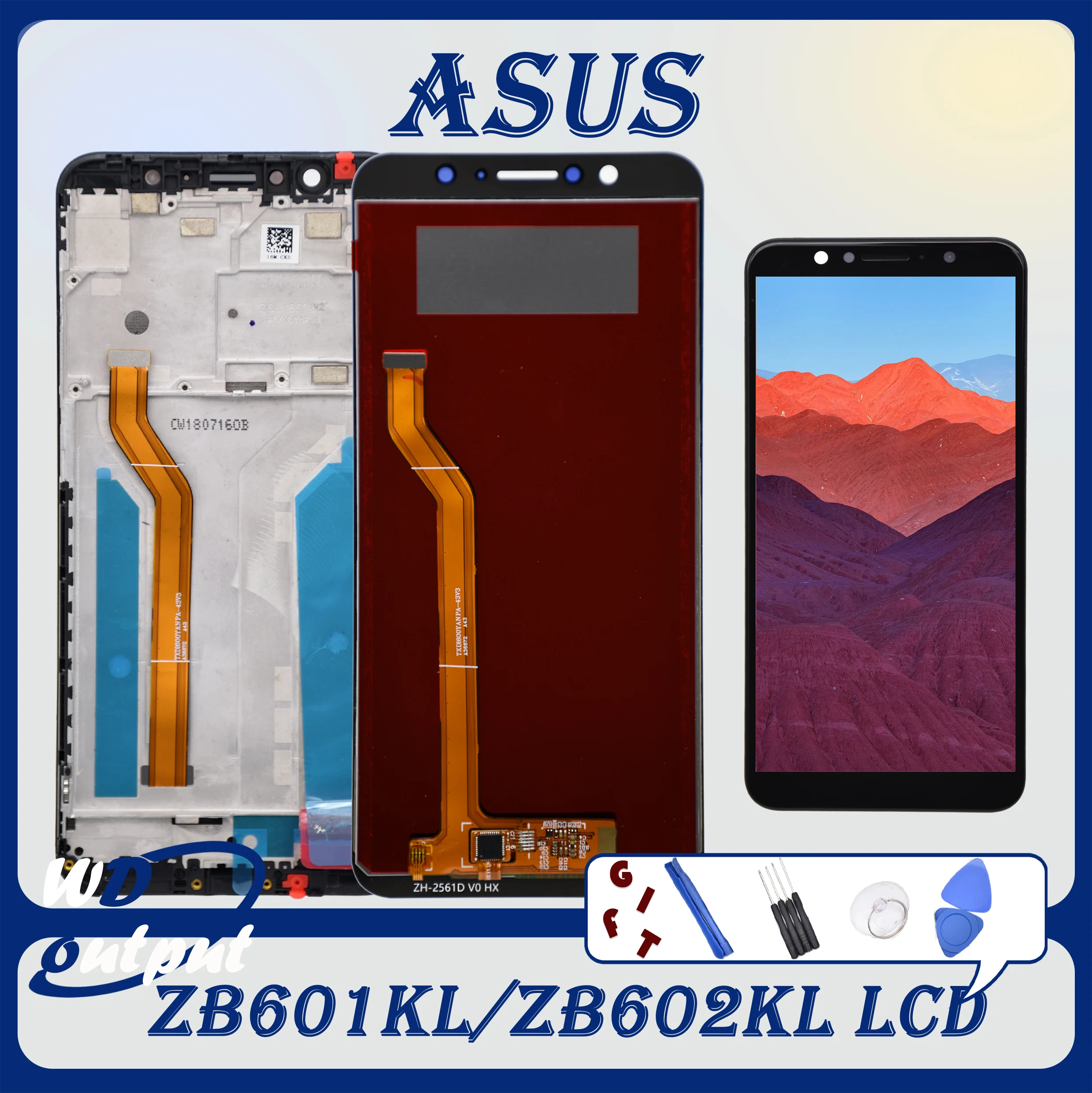 

5.99"Original For ASUS ZenFone MaxPro M1 ZB601KL ZB602KL LCD Screen Display+Touch Panel Digitizer Frame For ASUS ZB602KL replace