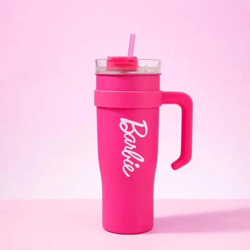 Коллекция Miniso Barbie Изолированная Кофейная Чашка Из Нержавеющей Стали С Модной