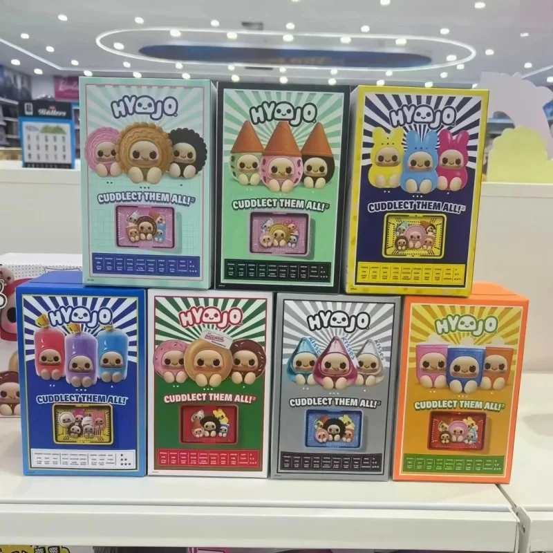 Оригинальные виниловые фигурки Hyojo Squishy Squeeze Series Blind Boxs: Фруктовые милашки, аниме-персонажи, загадочные коробки-сюрпризы, игрушки, подарки на день рождения (art.: 3920dbfd70d40) - 3920dbfd70d40