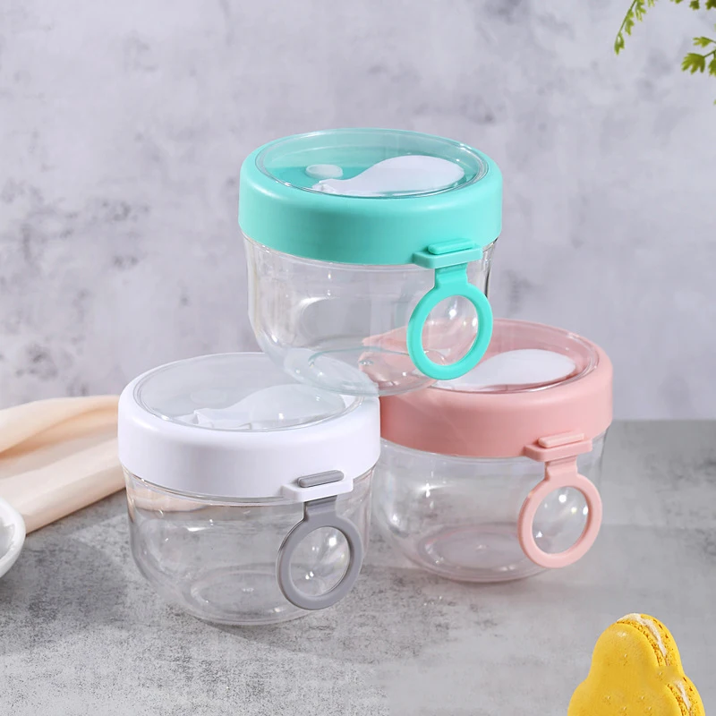 20 Oz Yogurt Jars Leakproof Overnight Oats Jars Oatmeal Salad Jars with Lids Smoothie Prep Containers Cups for Food Storage