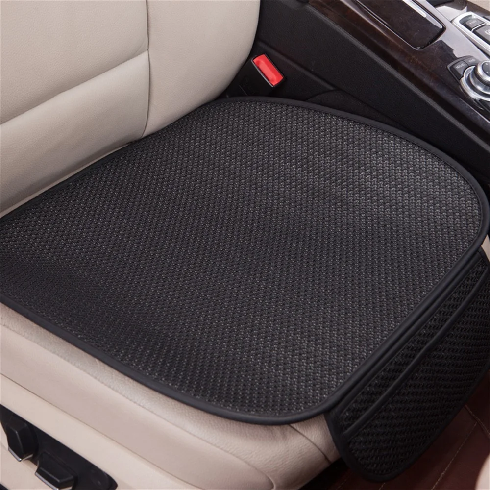 

Summer 50*53CM Car Seat Cover Breathable Ice Silk Four Seasons Car Seat Cushion Protector Pad Front Pad Fit for Most Cars