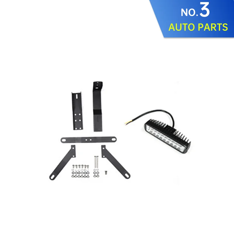 

Черный задний кронштейн из стали с Powdercoating для Suzuki Jimny JB64 Sierra JB74 2019 2022