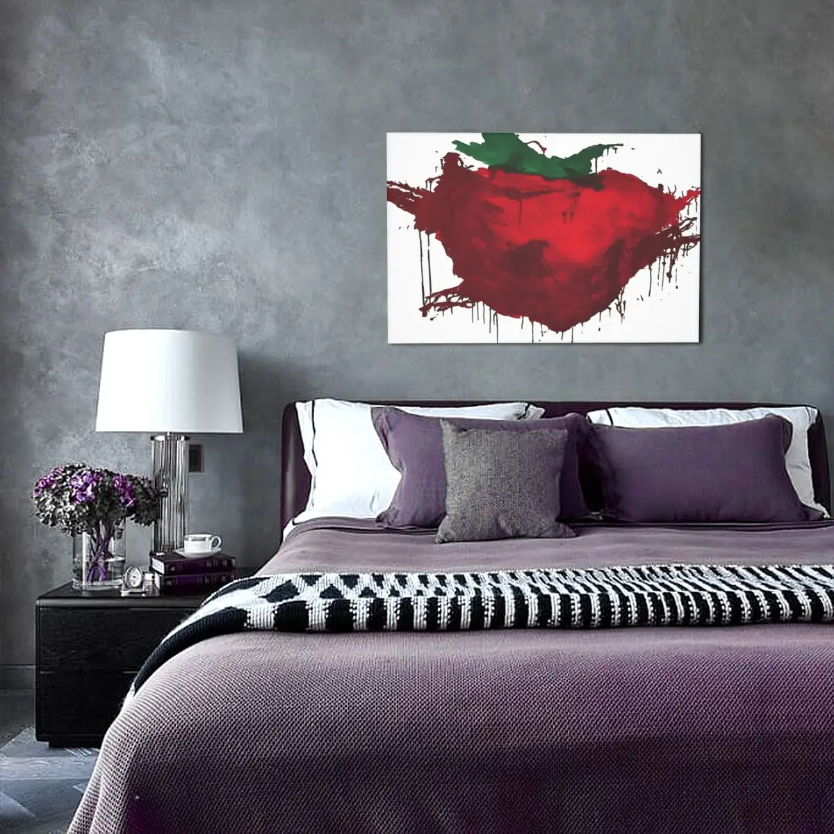 Через вселенную клубничное поле навсегда фигурки безрамные постеры холст