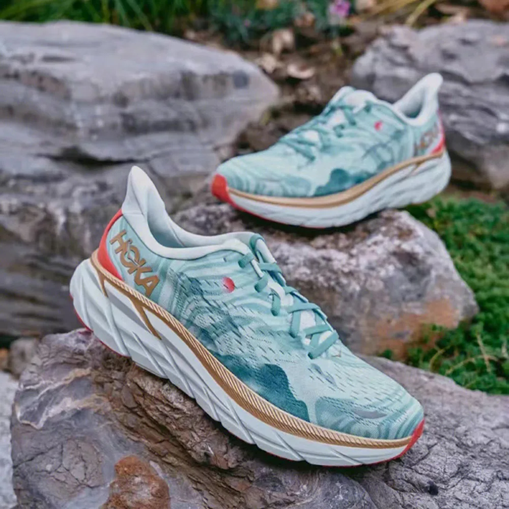 HOKA Clifton 8 Men Shock Absorption Breathable Trail Running Shoes Sneakers Outdoor Marathon Light Casual Tennis Shoes for Women