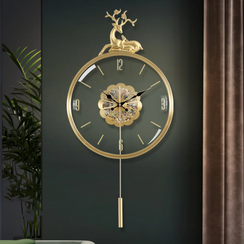 

Причудливые винтажные настенные часы, европейские элегантные современные настенные часы, большие металлические стильные цифровые Роскошные креативные настенные часы, домашний декор