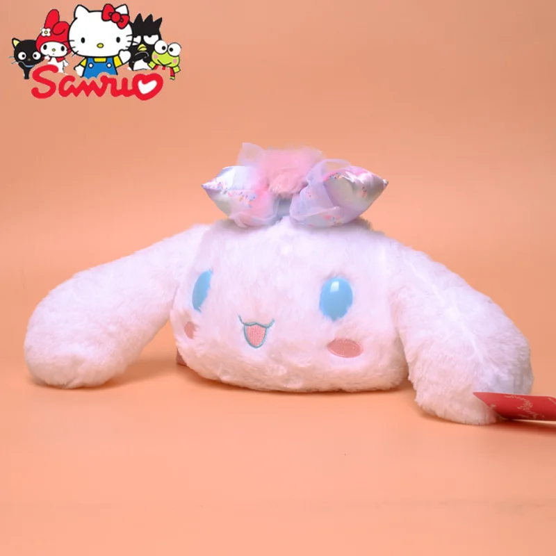 

Sanrio Cinnamoroll Bow Cross-body Bag Coin Purse Japanese Cartoon Handbag Stuffed Pp Cotton Dolls For Kids Birthday Gift 15cm