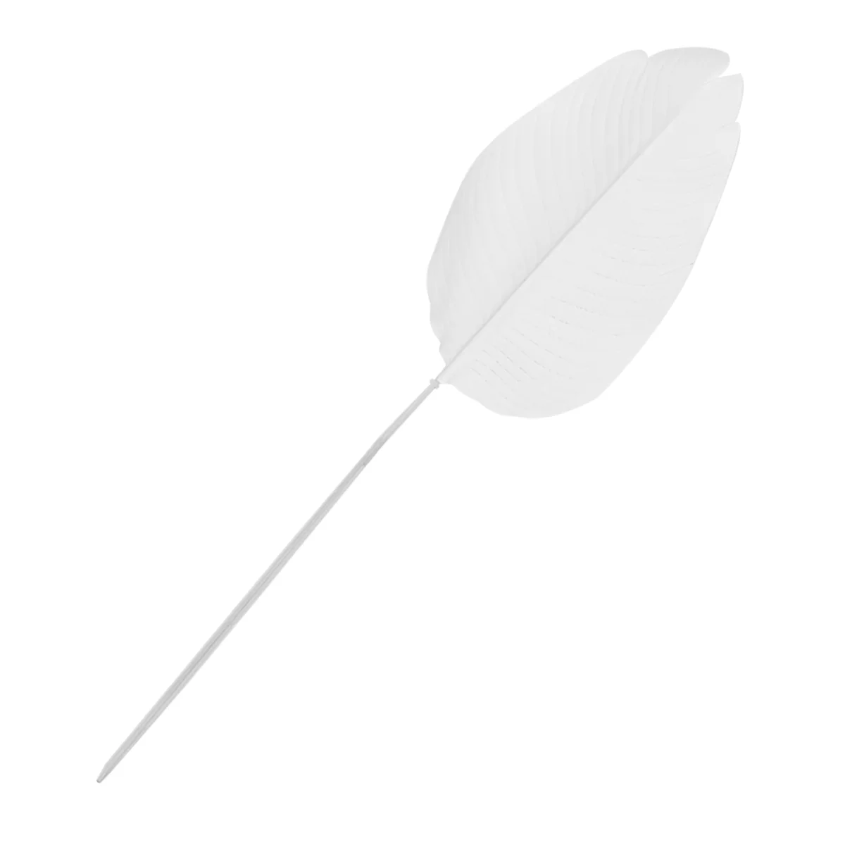 

Cake Decoration Fake Banana Leaf Household Tropical Artificial Bird Paradise Plants Fake Leaves Banquet