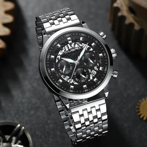 CUENA New Fashion Men's Watch Top Brand Luxury Military Quartz Watch Premium Stainless Steel Waterpr