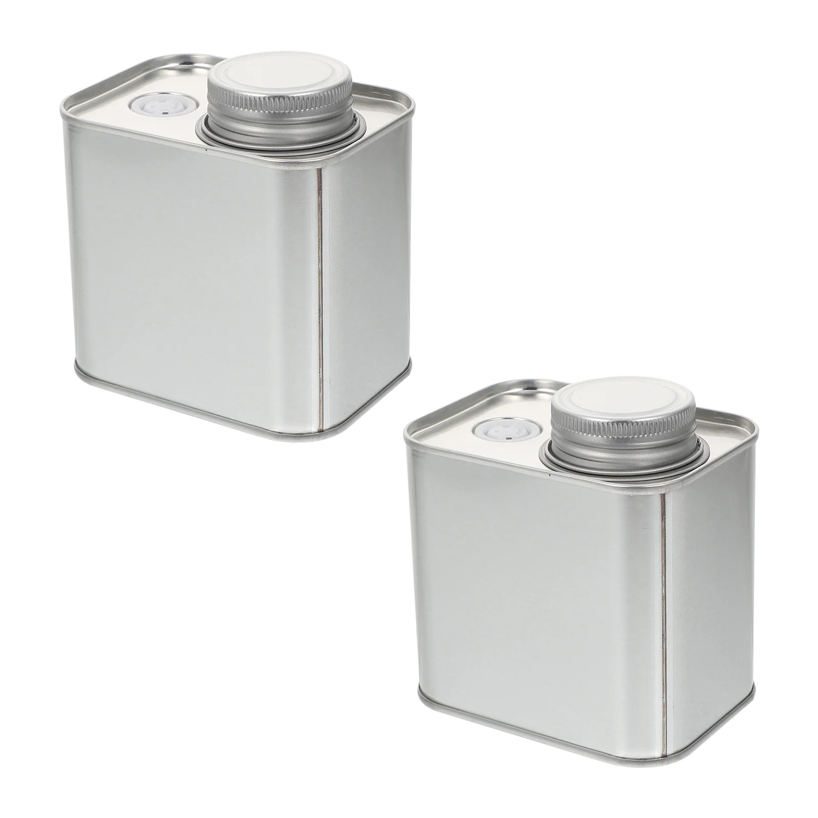 

2Pcs Stainless Steel Cookie Tins Coffee Beans Canister Stainless Steel Tea Canister Stainless Steel Cookie Jar