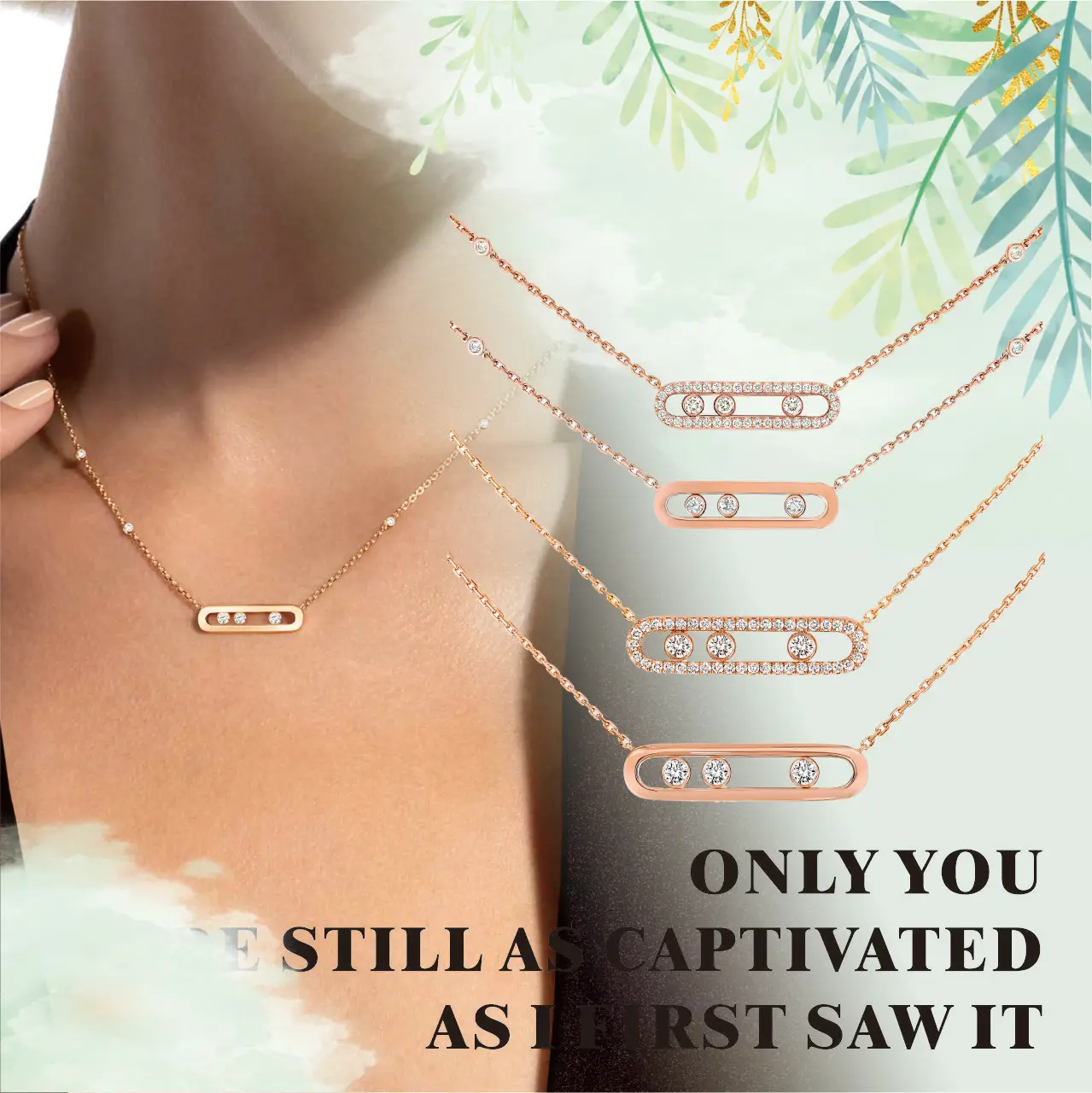 Ювелирное ожерелье из стерлингового серебра 925 пробы Move Noa с мобильным