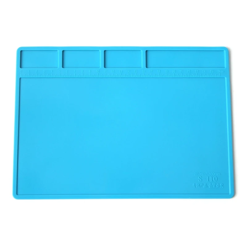 

280X200mm High Temperature Insulation Pad Phone Maintenance Platform Soldering Station Solder Iron Insulator Pad Table 87HA