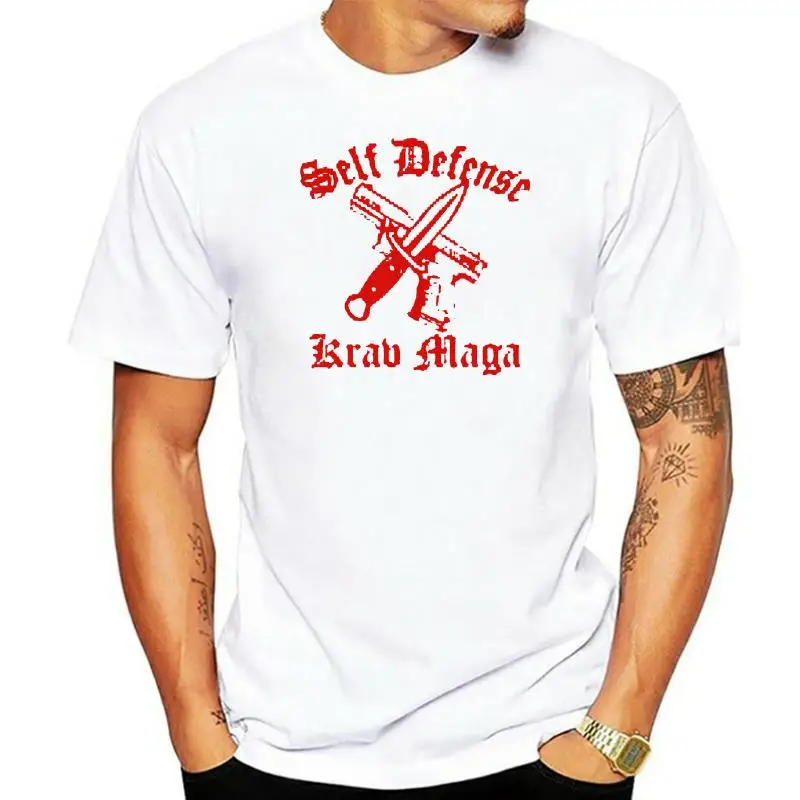 

Men Clothes 2022 Hip Hop Harajuku Shirts New Krav Maga Self Defense Israeli Martial Art Men Black T Shirt Size S To 3Xl