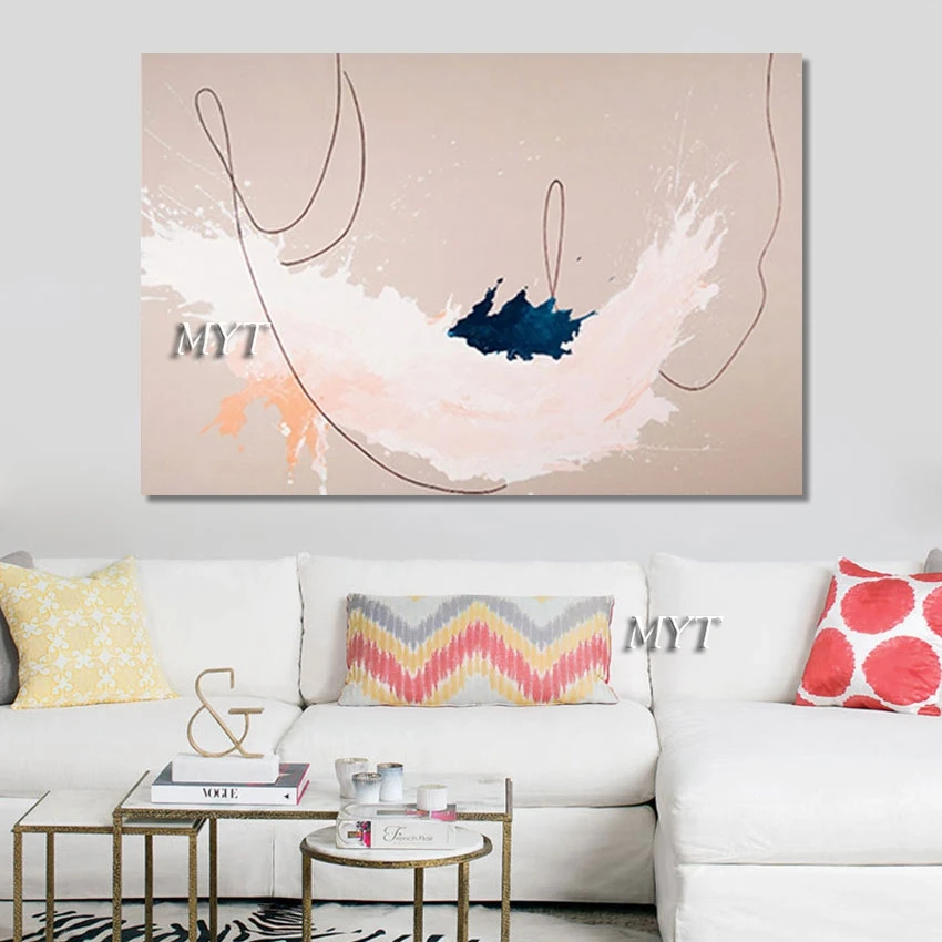 

Framless Hotel Decoration Wall Art Acrylic Artwork Textured Abstract Oil Painting Modern Home Decor Picture For Living Room
