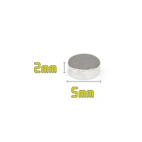 5010020050010001500pcs 5x2 rare earth strong magnets 5x2mm small round magnets disc 5mmx2mm permanent neodymium magnets 52