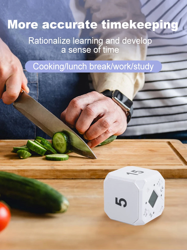 Гравитационный датчик переворачивающийся таймер производительность Cube дисплей