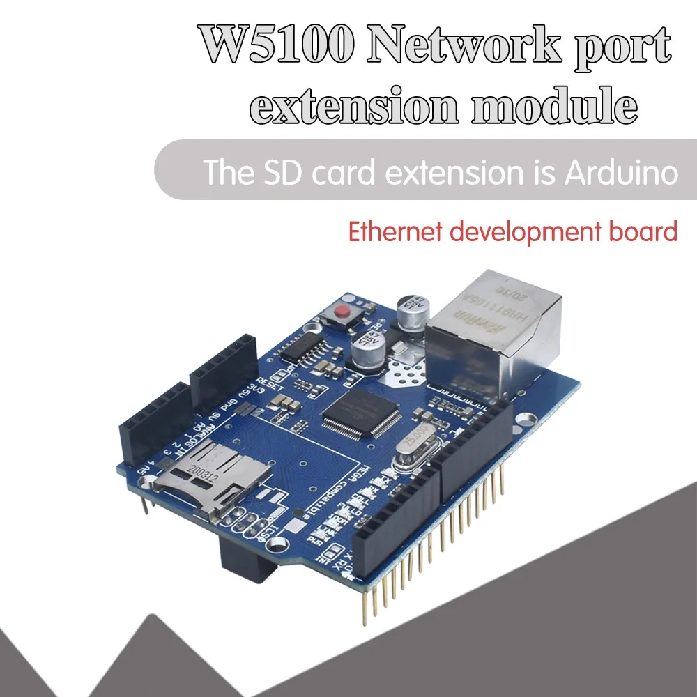 Плата разработки UNO Shield Ethernet Shield W5100 R3 UNO Mega 2560 1280 328 UNR R3 only W5100