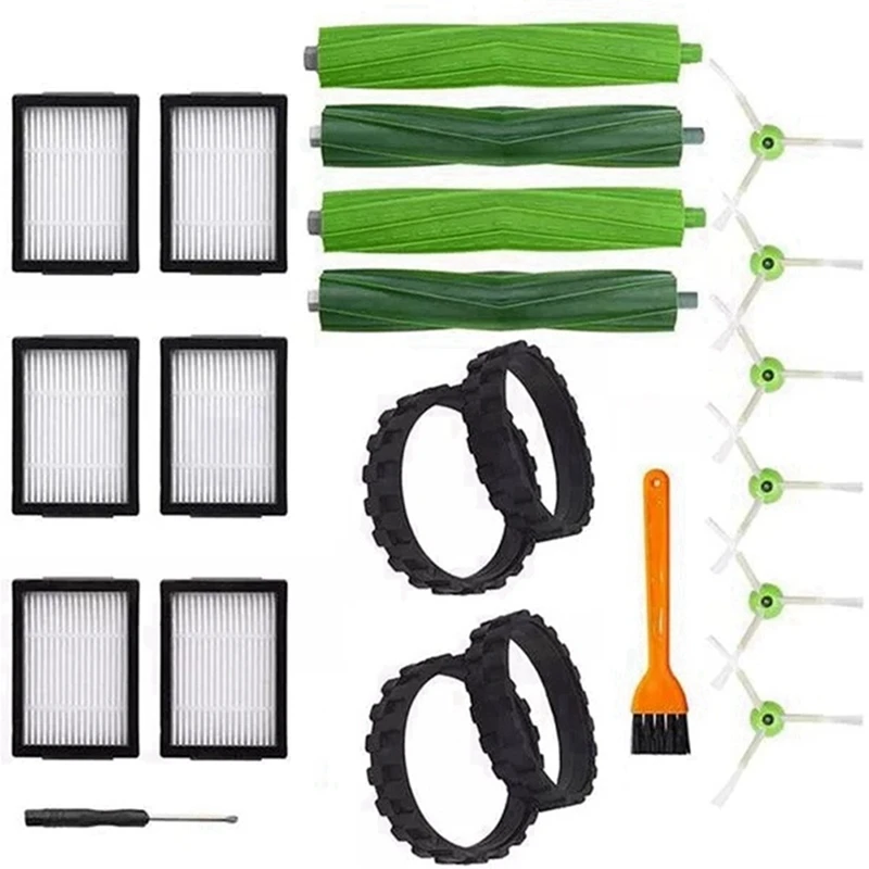 

Hepa Filter Main Side Brush For Irobot Roomba I7 I7+ I6+ I8 I3+/Plus E5 E6 E7 Vacuum Cleaner