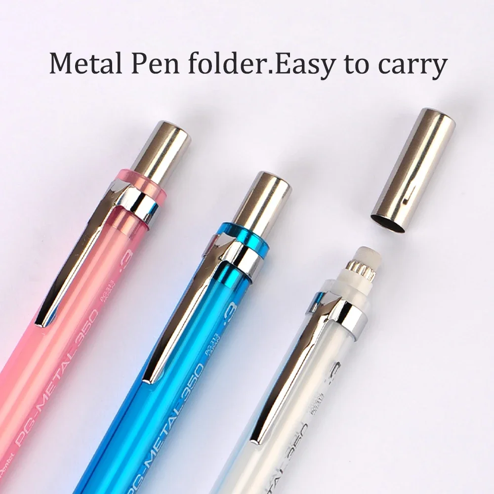 Японский механический карандаш для рисования Pentel ручка с металлической