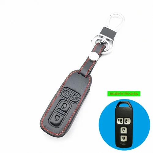 

Мягкая текстура, кожаный чехол для Honda n-one чехол для ключей от мотоцикла N wagon Plus 2018, новый чехол с 4 кнопками