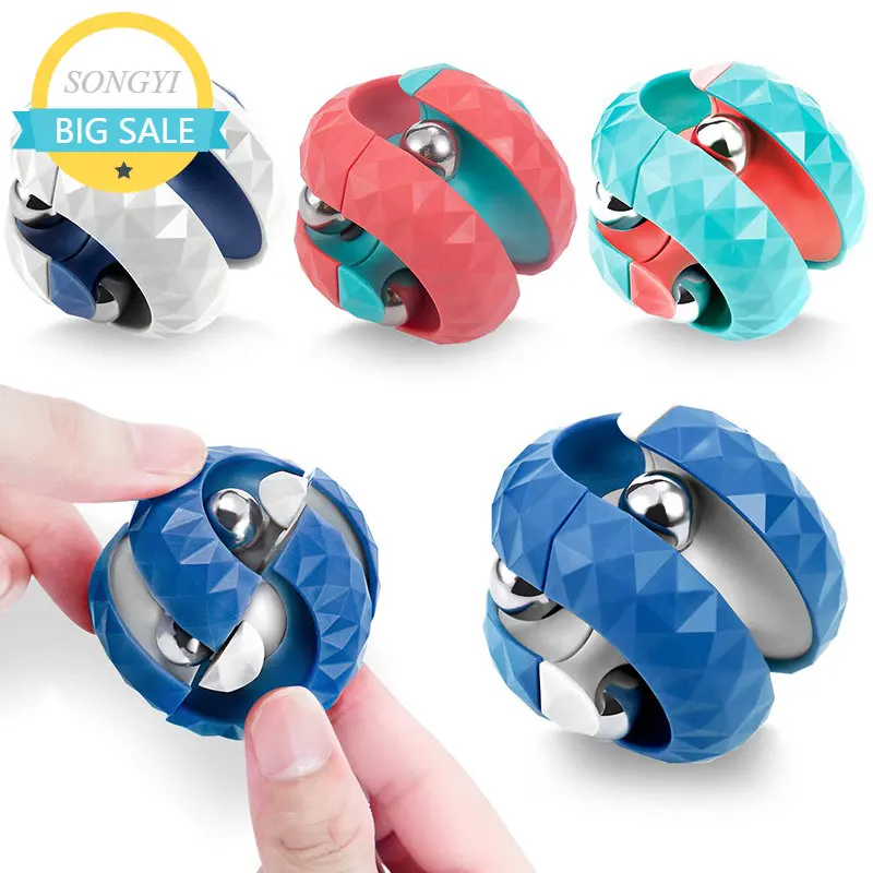 

Decompression Toy Children Autism Orbit Ball Cube Anti Stress Sensory Toys Toys for Kids Fidget Spinner Gifts for Kids