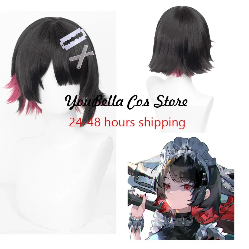 Игра Zenless Zone Zero Ellen Joe Косплей Парик Шпилька Короткие волосы Victoria Housekeeping Co. Опора