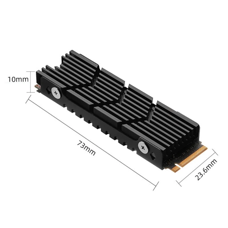 Крышка радиатора SSD для игровой консоли Теплопроводящая прокладка радиатор