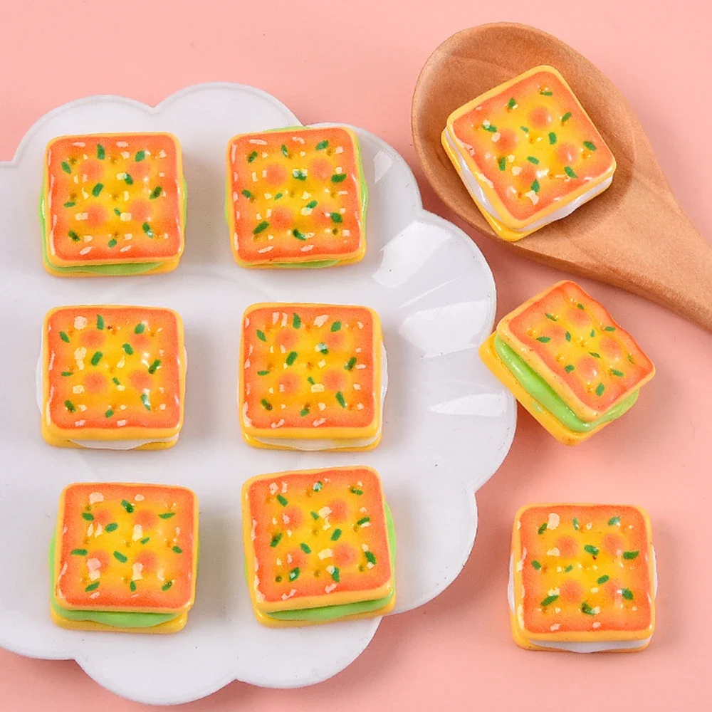 10 шт. блестящие печенье в виде лука серия смоляные кабошоны с плоской спинкой для