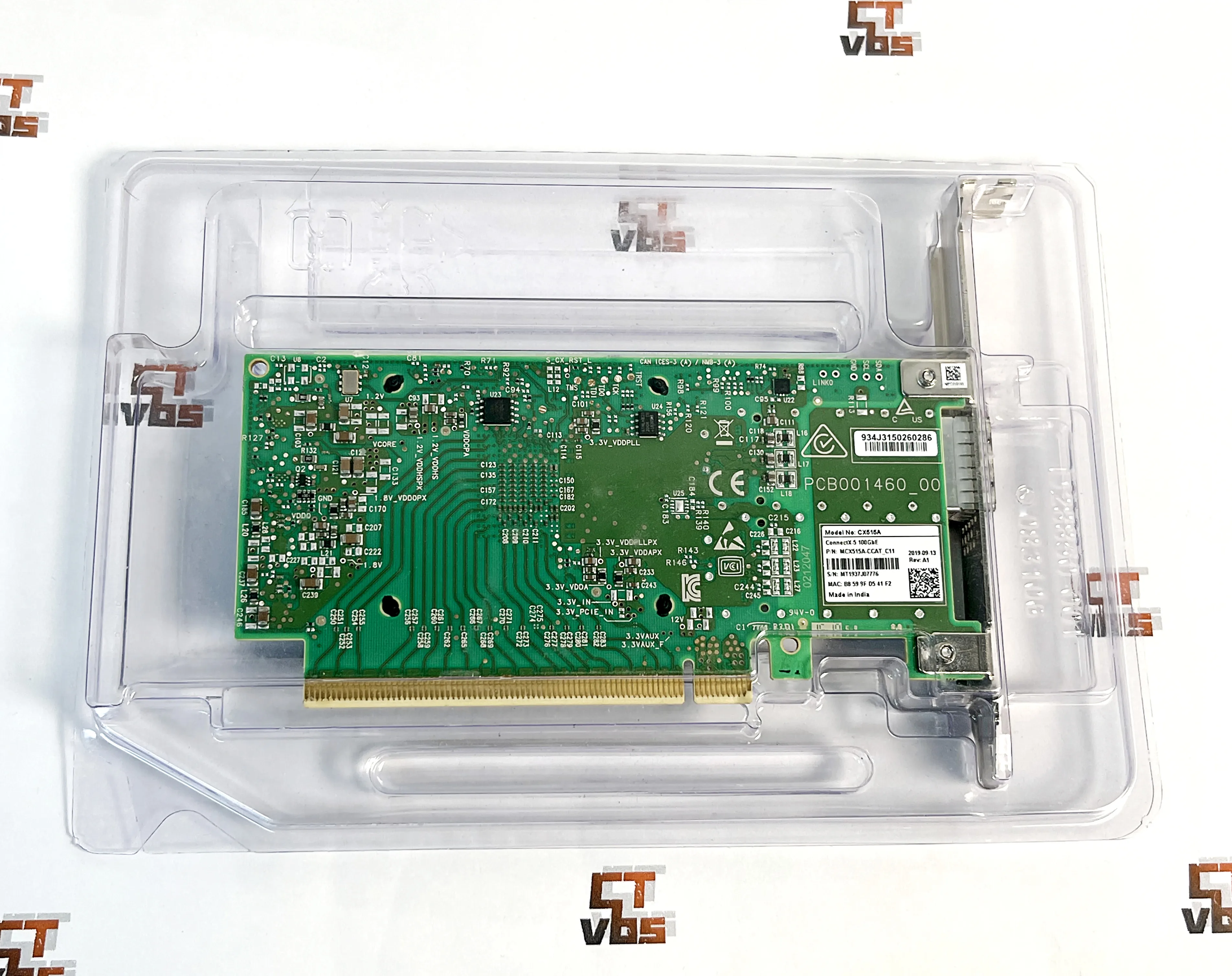 MCX515A-CCAT Mellanox ConnectX-5 CX515A 100GB Single-port Adapter NIC Card With Half PCIe Bracket *Free Shipping*