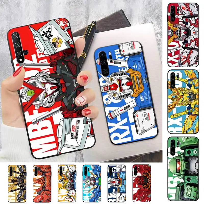 

Japanese Robot Anime Phone Case for Huawei P30 40 20 10 8 9 lite pro plus Psmart2019