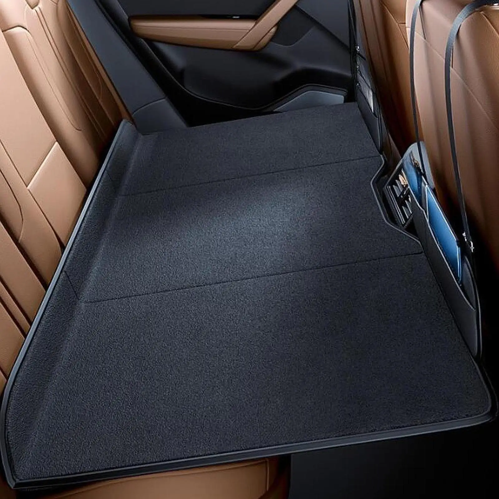 Автомобильный матрас расширитель спинки сиденья складной простой в установке