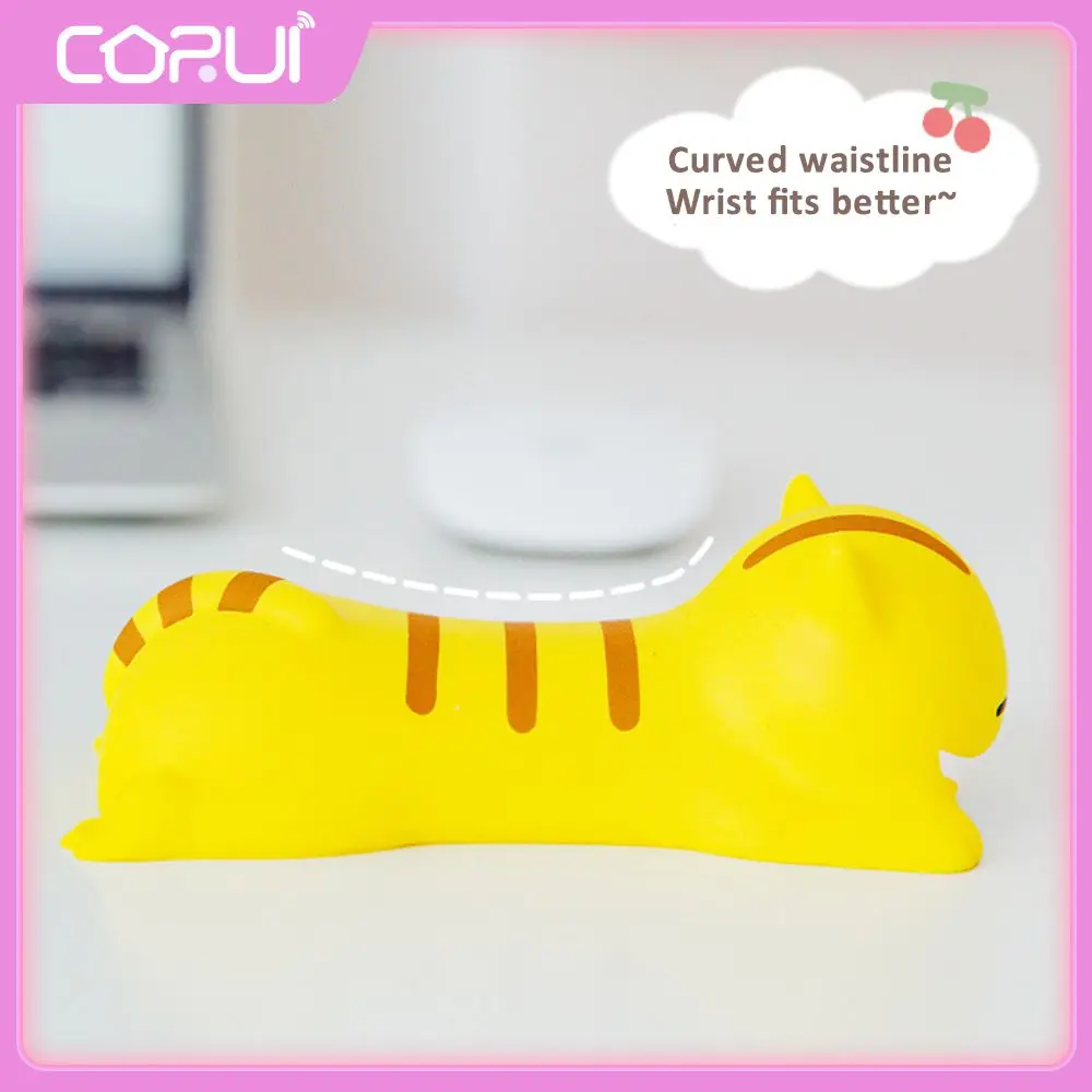 

Comfortable Gaming Desktop Pad Pu Mouse Pad Lovely Resin Pad Wrist Rest Desk Accessories Portable Gaming Mousepad Cartoonish