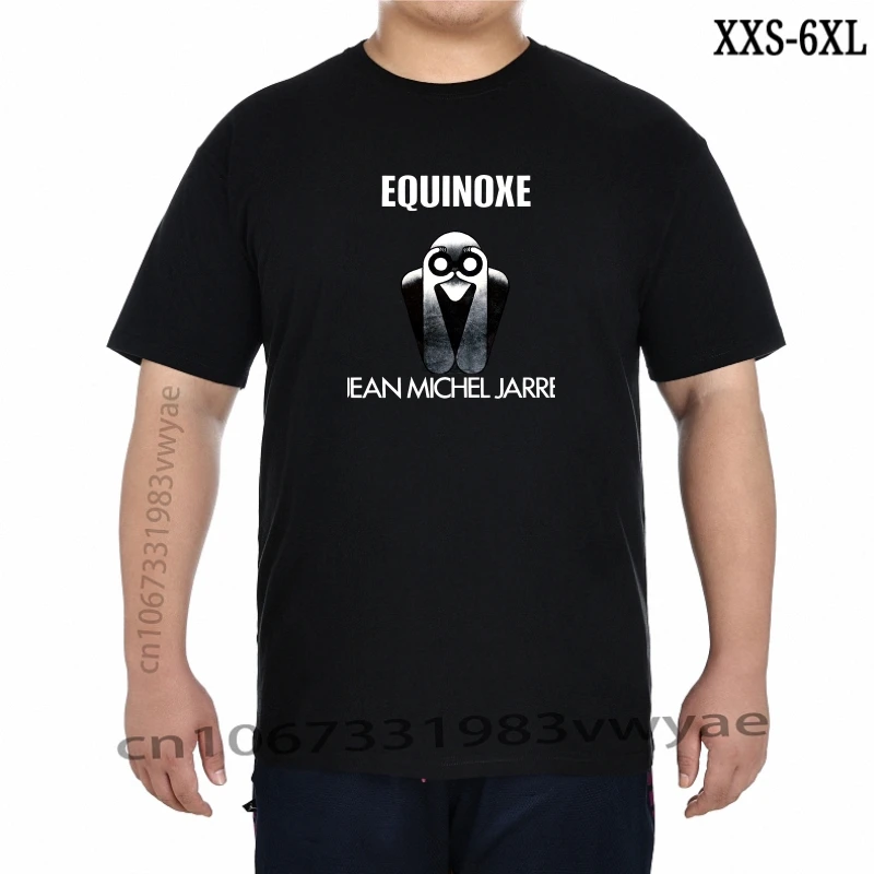 For Men Custom Short Sleeve Jean Michel Jarre Equinoxe Part 5 Tracks Men O Neck Design Tee Shirts