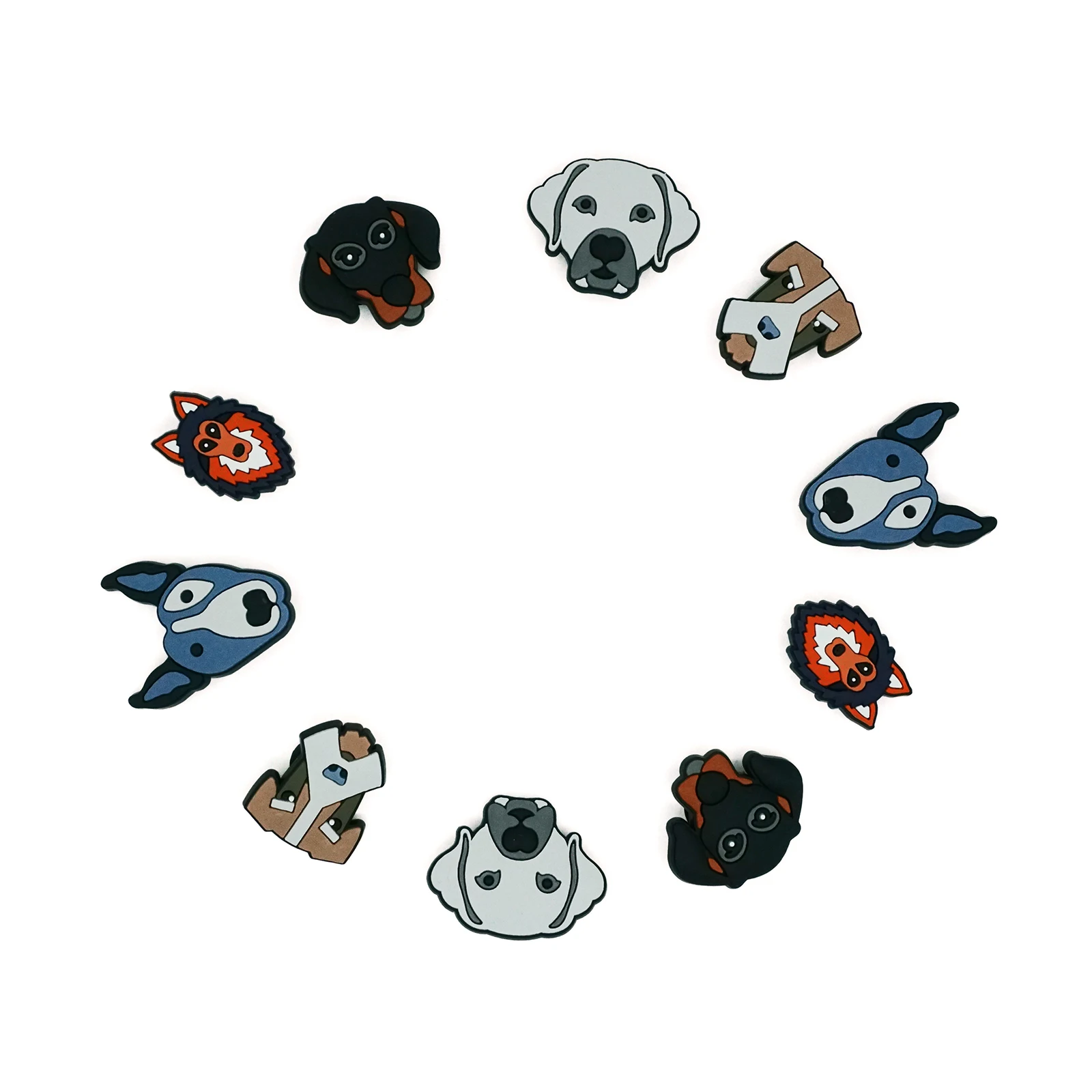 1 шт. Подвеска для обуви в виде собаки шнауцера Бультерьера немецкой овчарки