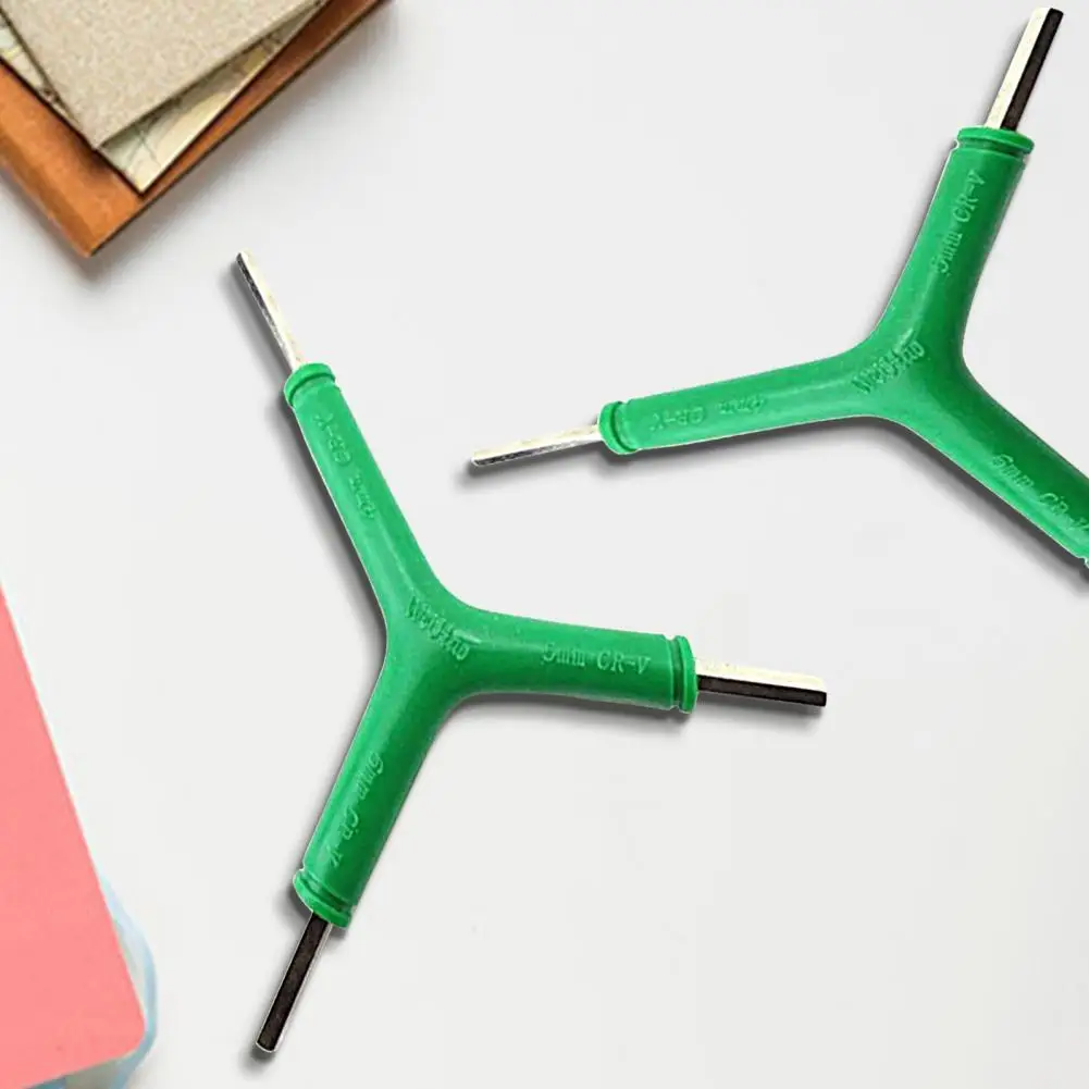 

Трехосевой гаечный ключ, удобный гаечный ключ для ремонта велосипедов, трехходовой шестигранный ключ