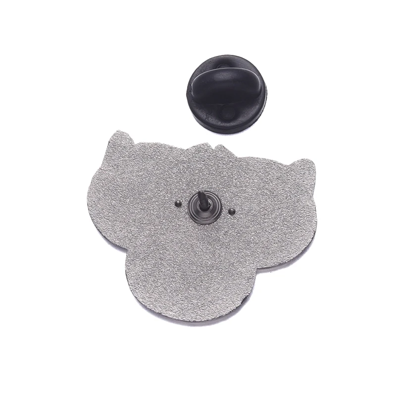 Cartoon CMYK Cats Hard Enamel Pin Cute Kawaii Three Color Kitties Brooches Lapel Backpack Badge Jewelry Gifts For Friends