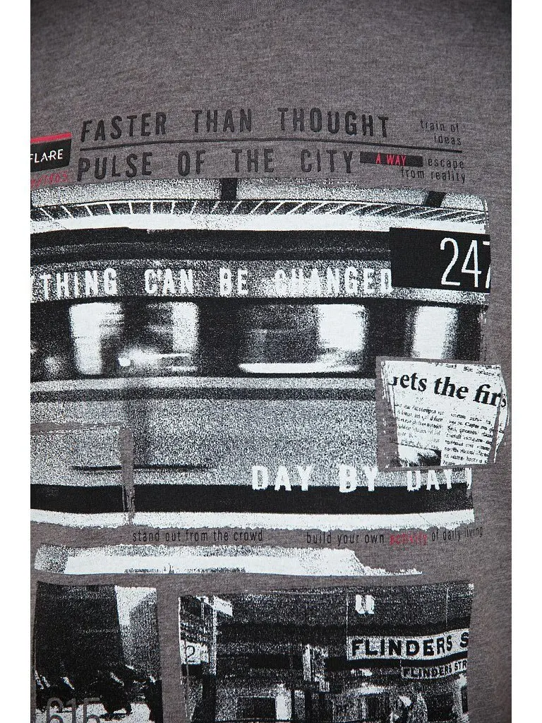 Finn flare T-shirt for men Oversized shirt Denim Cotton t-shirts Linen | Мужская одежда