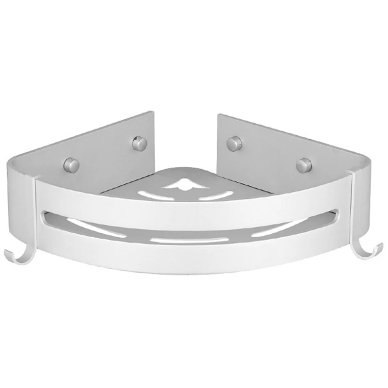 

Punch-Free Bathroom Shelf Bathroom Wall-Mounted Bathroom Toilet Triple-Cornered Wash Table Storage Supplies
