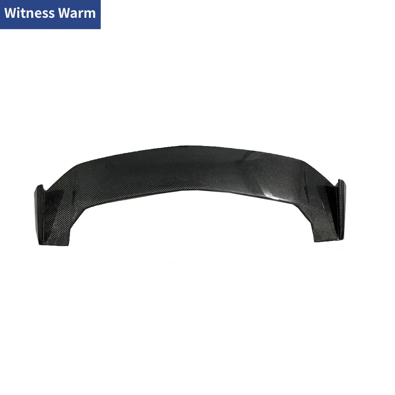 Верх заднего багажника автомобиля губа спойлер крыша из углеродного волокна для