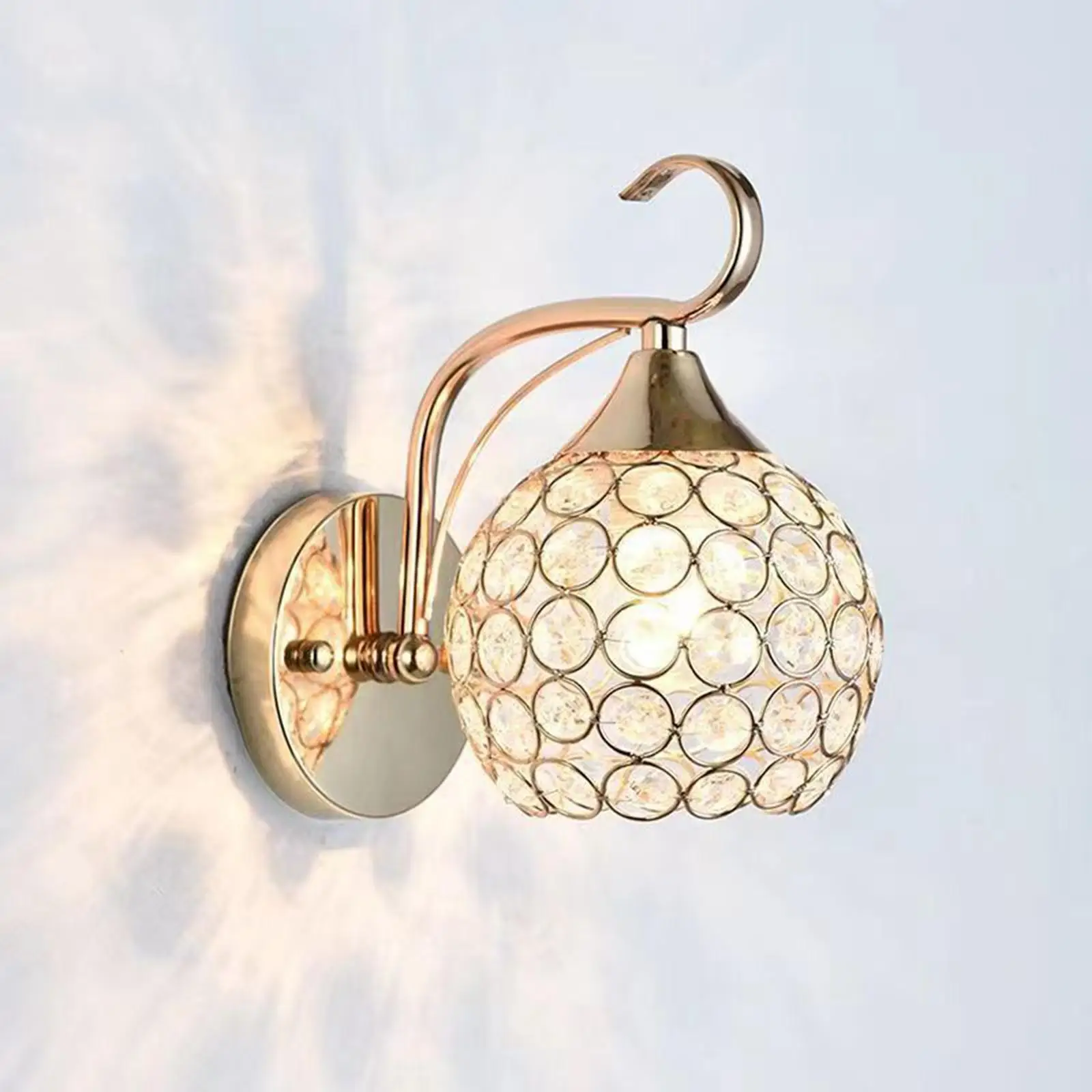 

Chic Wall Mount Lamp Decorative Iron E27 Base Sconce Lights for Balcony Bedroom
