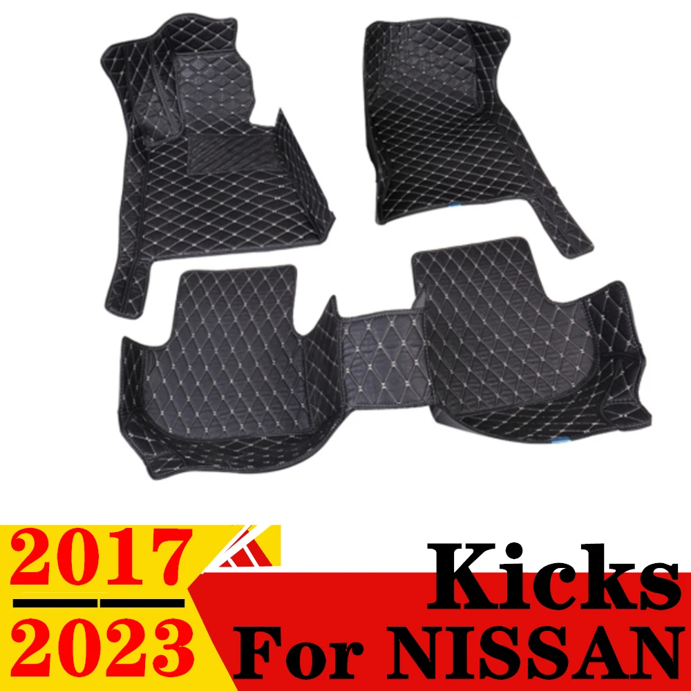 

Автомобильные коврики для NISSAN Kicks 2017 2018-2023, водонепроницаемые, под заказ