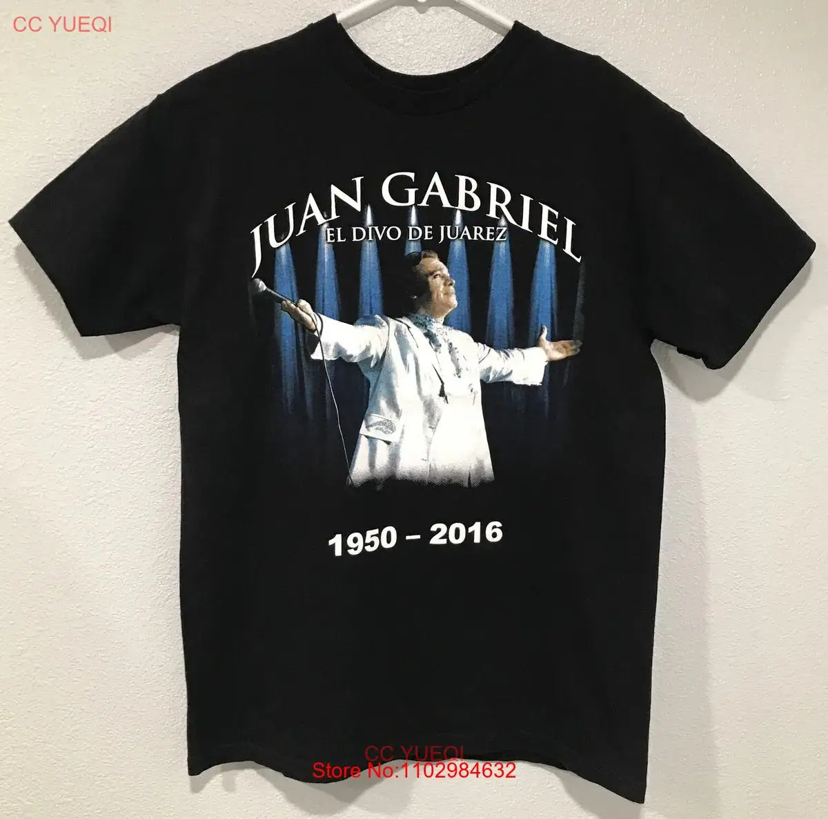 Фото Хуана Габриэль желтовато-черный унисекс