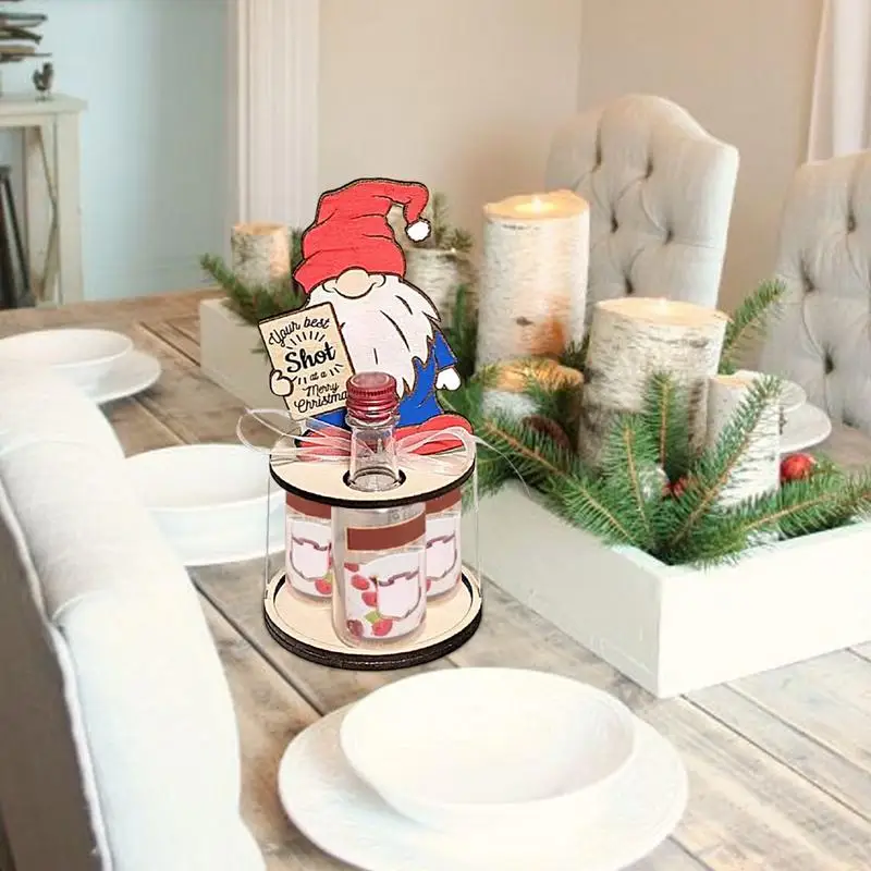 Рождественский держатель для вина креативный ликера рождественские украшения