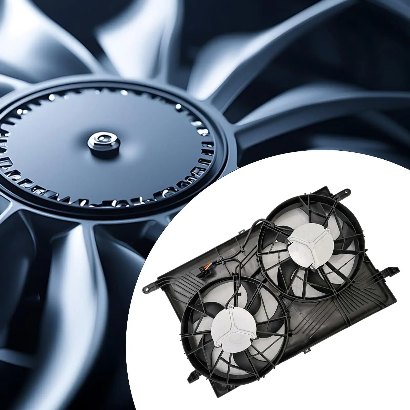 Вентилятор охлаждения с двойным радиатором переменного тока в сборе для Chevrolet