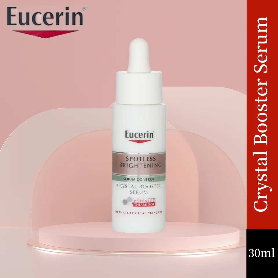 

Eucerin Spotless Brightening Face Serum Crystal Booster Diminish Dark Pigment Whitening Lighten Black Spots For Sensitive Skin