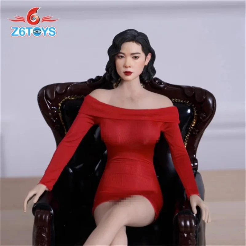 Z6TOYS Z004 1/6 женщина-солдат азиатская богиня Гаое голова резьба скульптура модель