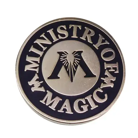 Значок на лацкан министерства маджика, эмалированная брошь на рюкзак, волшебная брошь в виде сообщества, женская модная бижутерия, подарки, ...